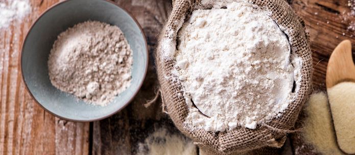 Based on flour
